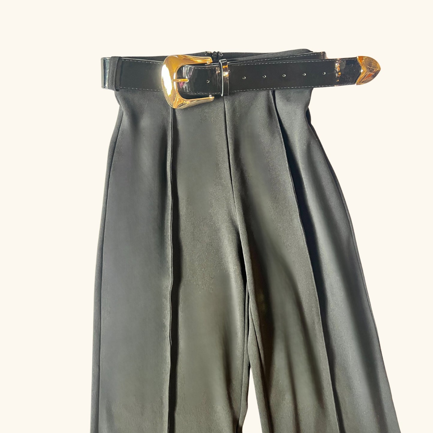 Woman's Black Dress Pants Pants Mo'Nique Couture Fashions