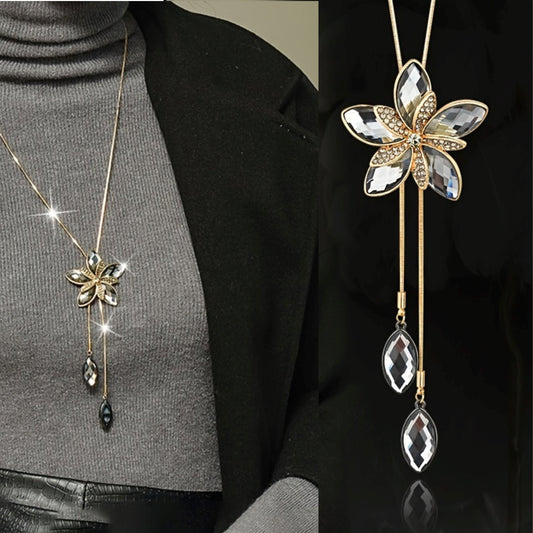 Black Lotus Necklace Necklace Monique's Couture Fashions