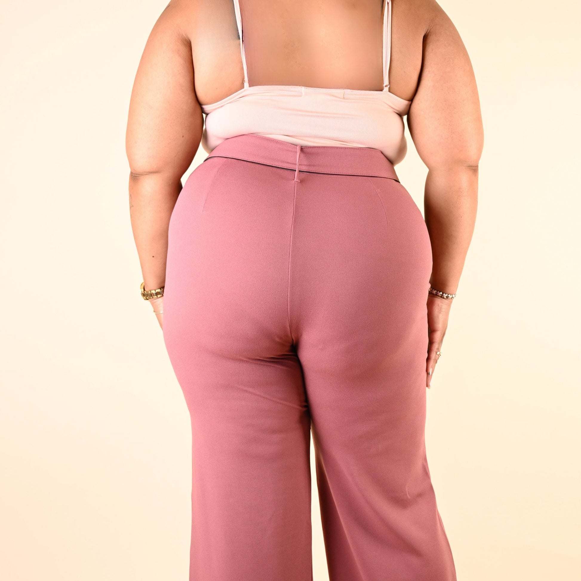 The Signature Curve Suit in Pink Sets Monique's Couture Fashions