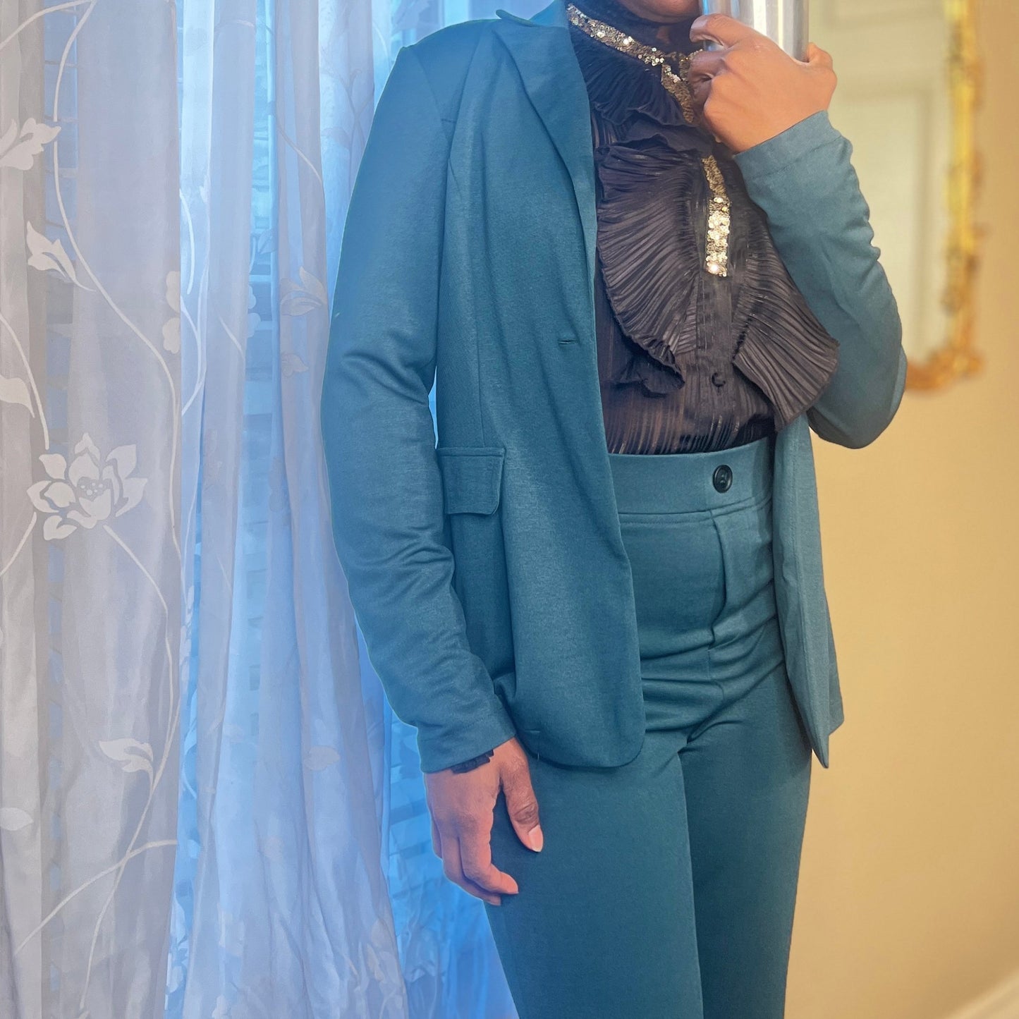 Hunter Pants Suit Sets Mo'Nique Couture Fashions