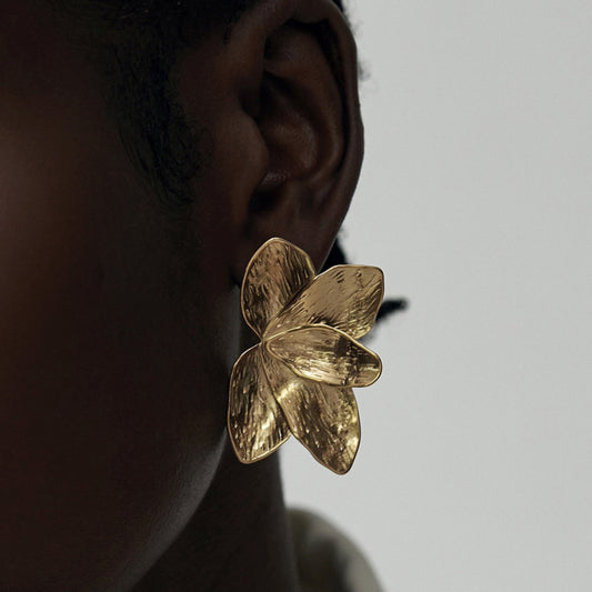 Flower Stud Earrings Earring Mo'Nique Couture Fashions