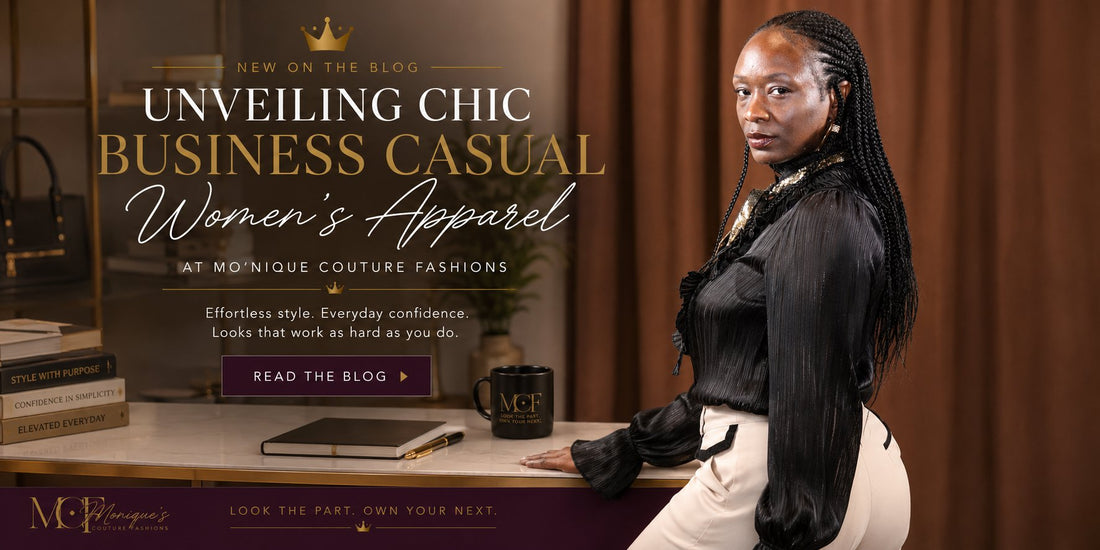 Unveiling Chic Business Casual Women's Apparel at Mo'Nique Couture Fashions