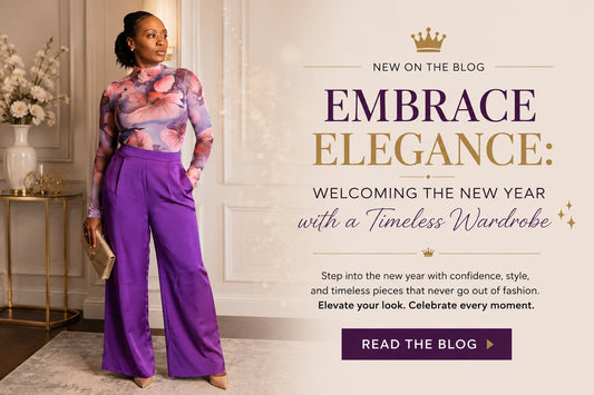 Embrace Elegance: Welcoming the New Year with a Timeless Wardrobe ✨