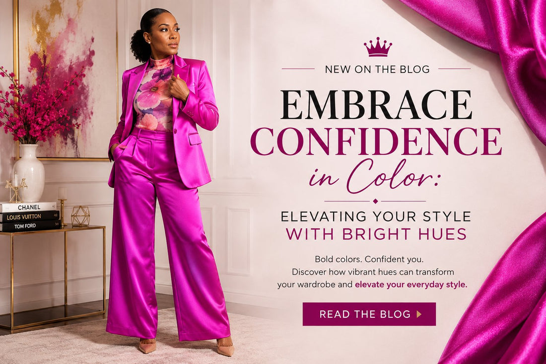 Embrace Confidence in Color: Elevating Your Style with Bright Hues
