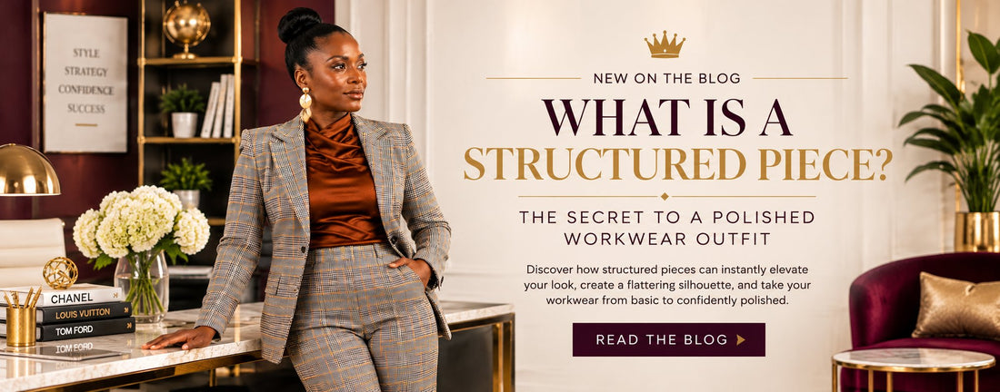 What Is a Structured Piece? The Secret to a Polished Workwear Outfit