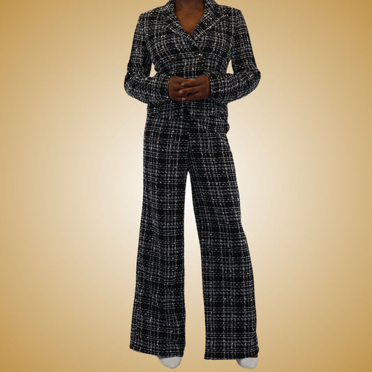 Issa Tweed Woman's Pants Suit Sets Mo'Nique Couture Fashions 