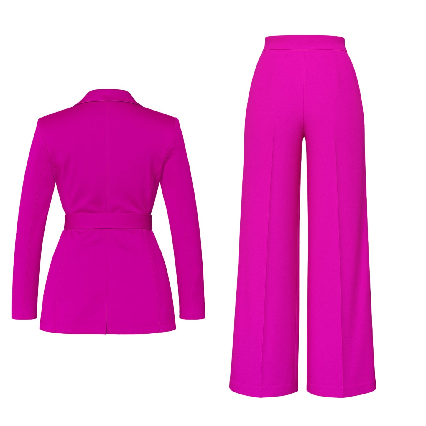 Woman's Pink Pants Suit Sets Mo'Nique Couture 
