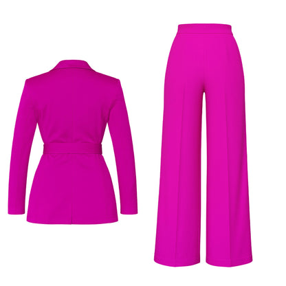 Woman's Pink Pants Suit Sets Mo'Nique Couture 