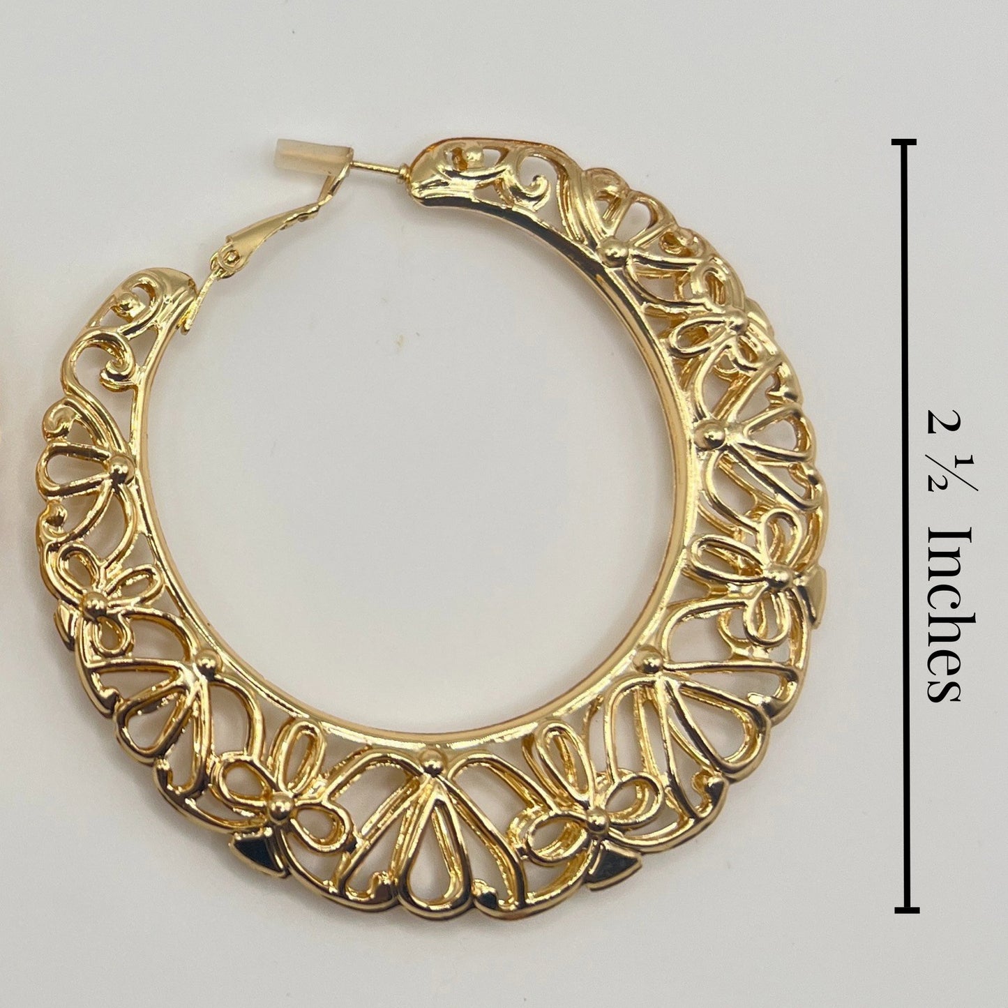 Filigree Hoops Earring Mo'Nique Couture Fashions 