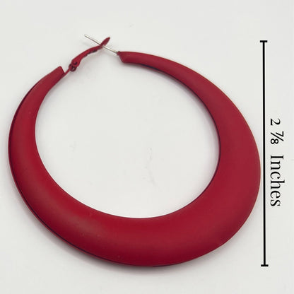 Retro Hoop Earrings Earring Mo'Nique Couture Fashions 