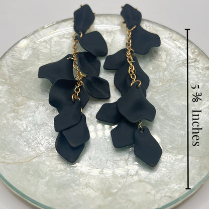 Petal Drop Earrings Earring Mo'Nique Couture Fashions 
