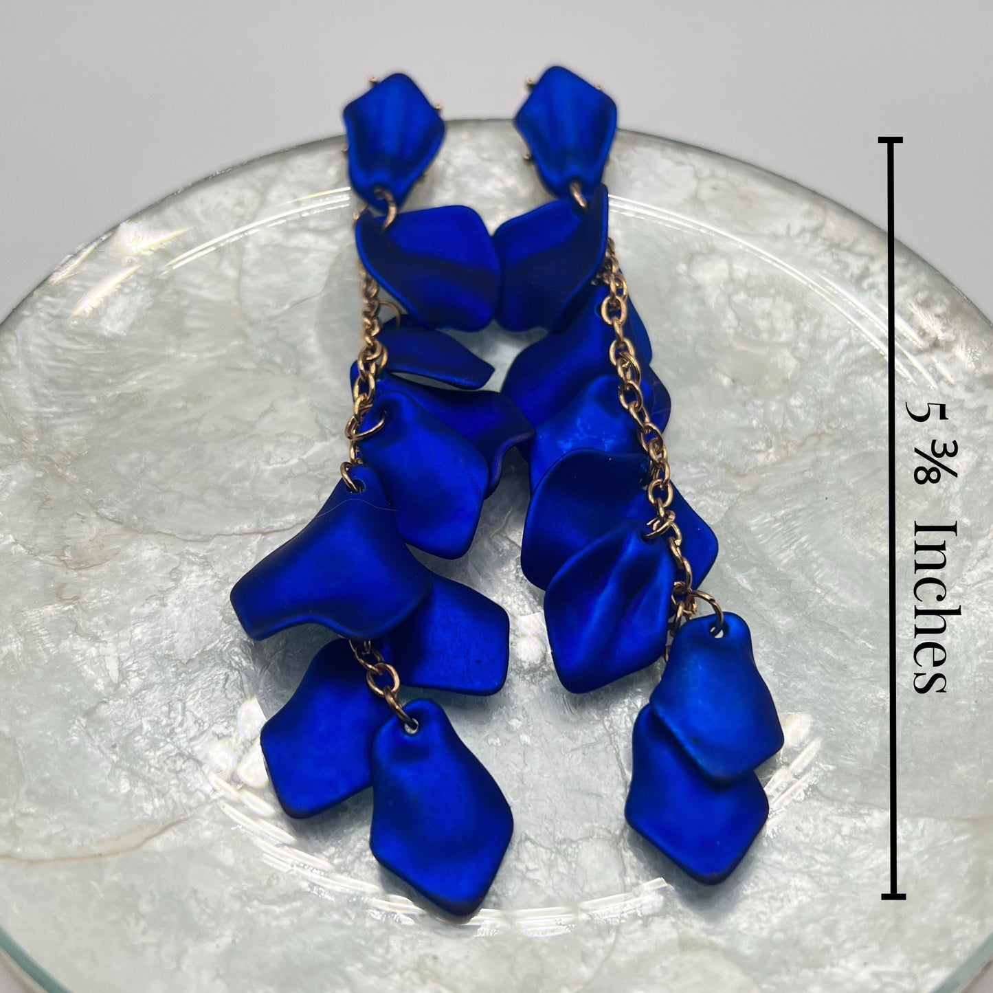 Petal Drop Earrings Earring Mo'Nique Couture Fashions 