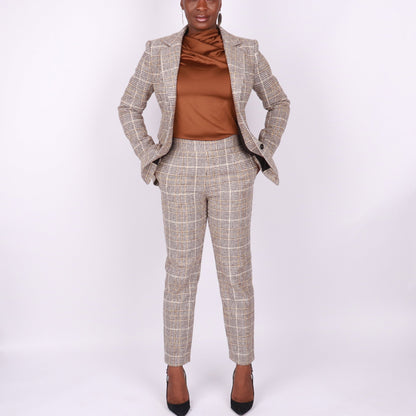 Signature Pants Suit Sets Monique's Couture Fashions Small Multi Color 