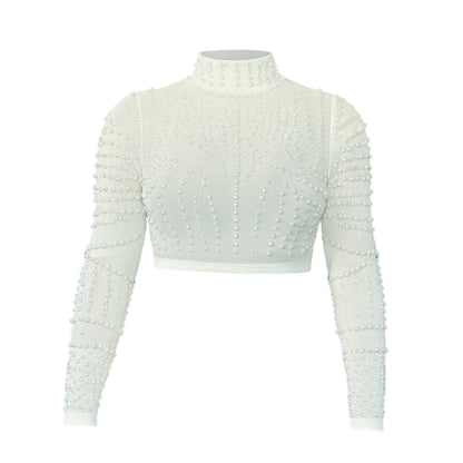 Fawn Crop Top and Skirt Set Sets Mo'Nique Couture Fashions 