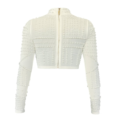 Fawn Crop Top and Skirt Set Sets Mo'Nique Couture Fashions 