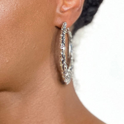 Filigree Hoops Earring Mo'Nique Couture Fashions 