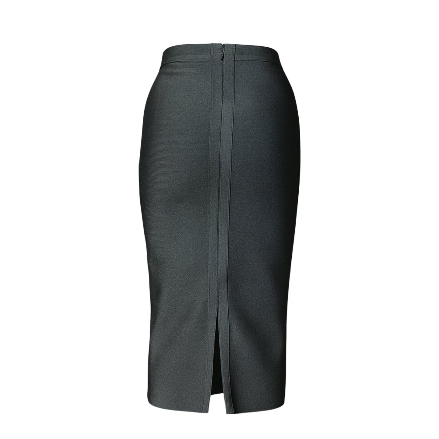 Black Pearl Crop Top & Midi Skirt Set Sets Mo'Nique Couture Fashions 