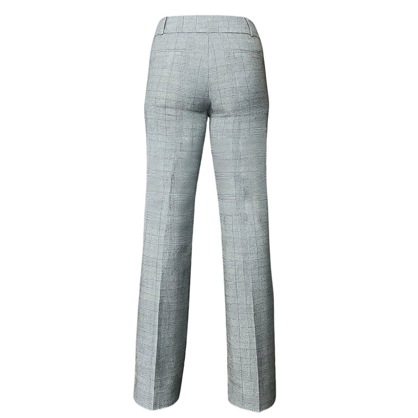 Imani Boot Cut Pants - Black Plaid Monique's Couture Fashions 