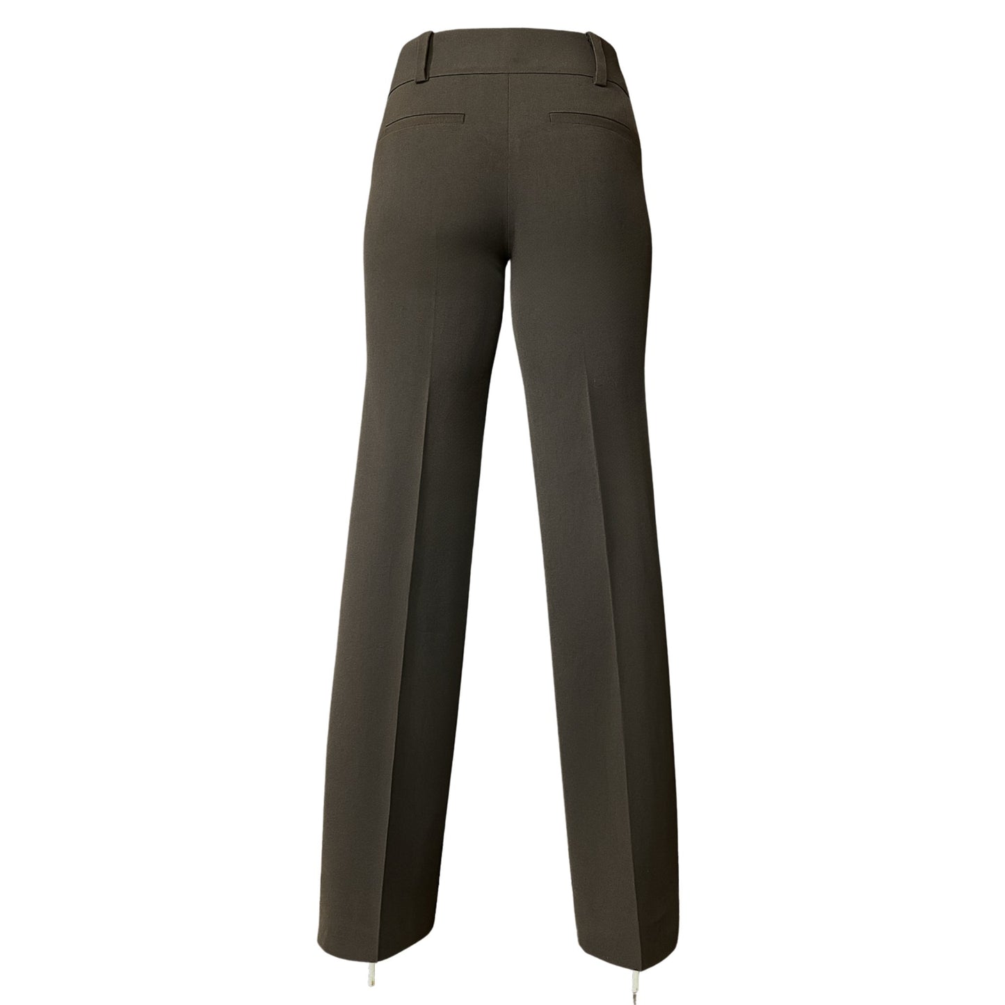 Imani Boot Cut Dress Pants - Brown Pants Mo'Nique Couture Fashions 