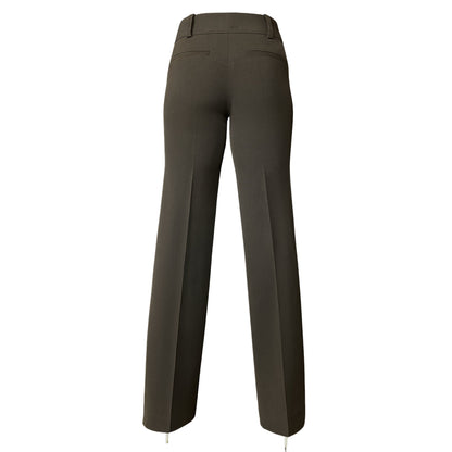 Imani Boot Cut Dress Pants - Brown Pants Mo'Nique Couture Fashions 