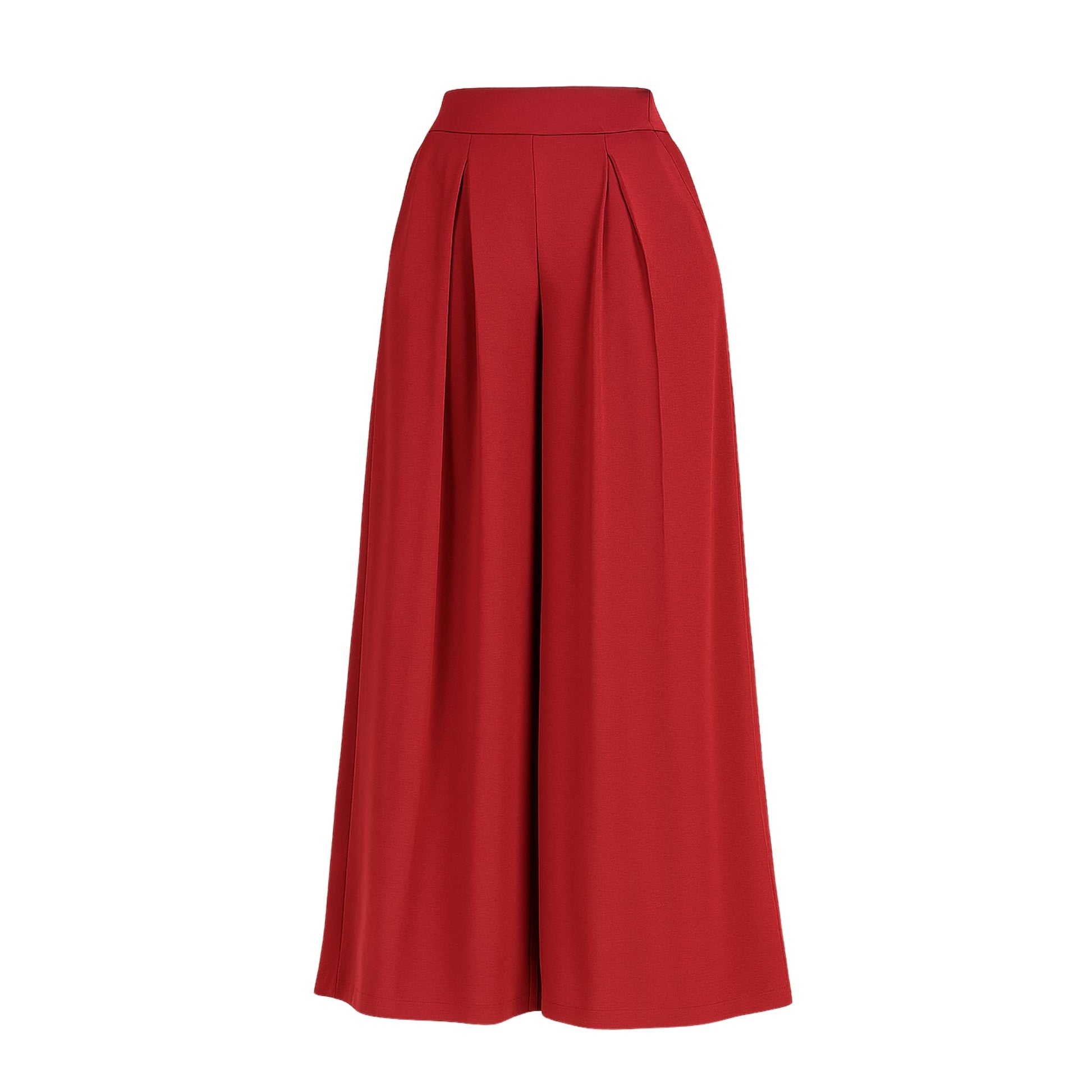 Palazzo Pants - Red Pants Monique's Couture Fashions 