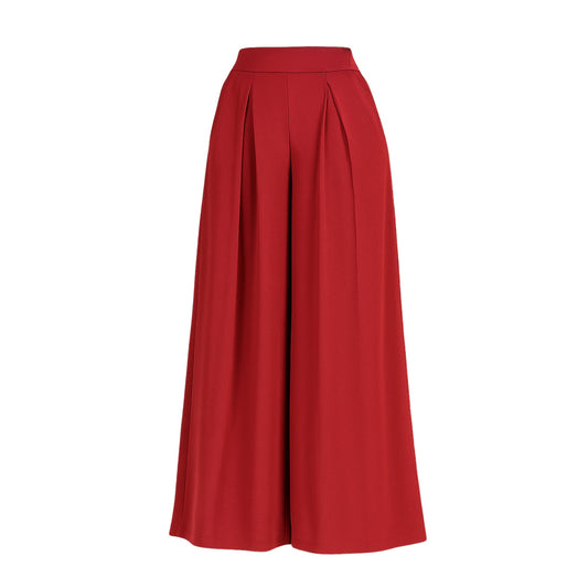 Palazzo Pants - Red Pants Monique's Couture Fashions 