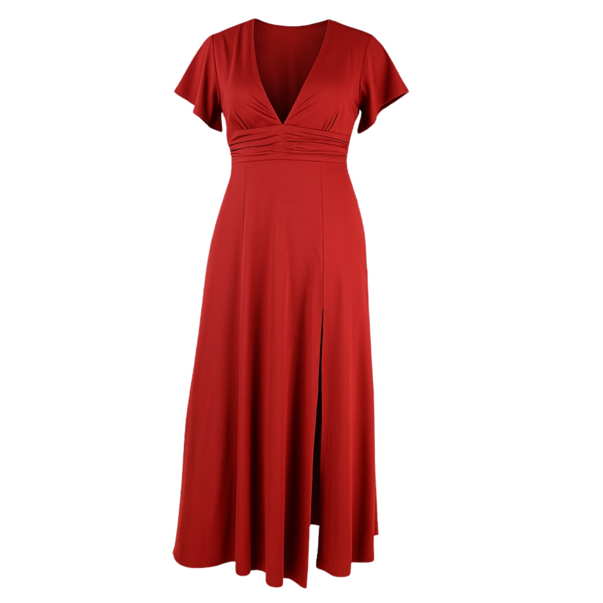 Camille Dress Red Dress Monique's Couture Fashions 