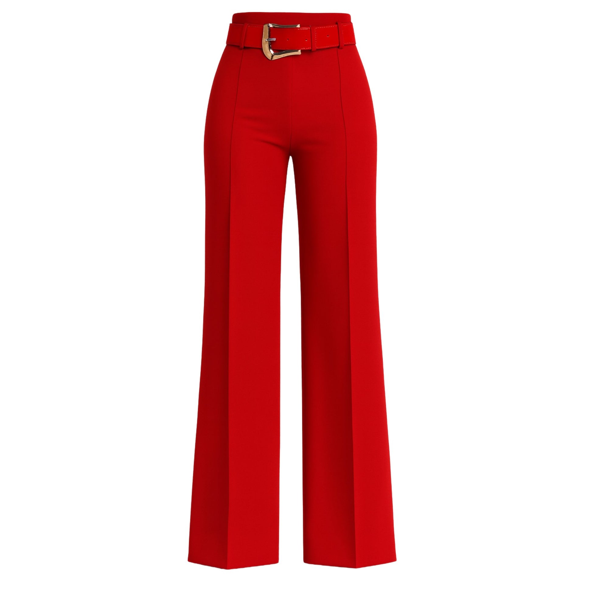 Woman's Red Dress Pants Pants Mo'Nique Couture Fashions 