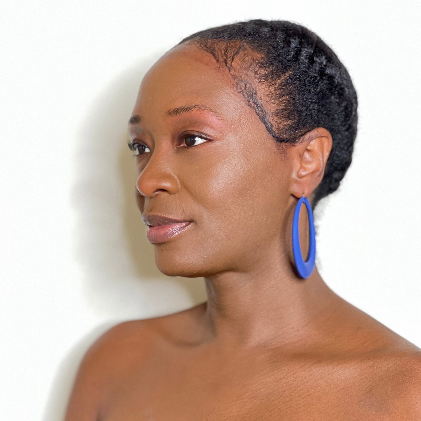 Retro Hoop Earrings Earring Mo'Nique Couture Fashions 