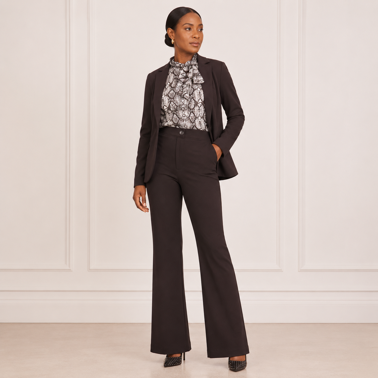 Ebony Pants Suit
