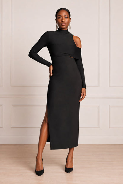 Noire Bandage Dress Dress Mo'Nique Couture Fashions 