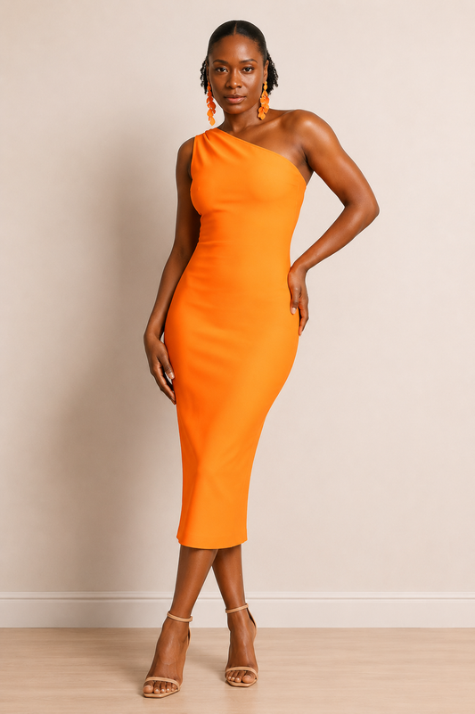 Nova One Shoulder Bandage Dress
